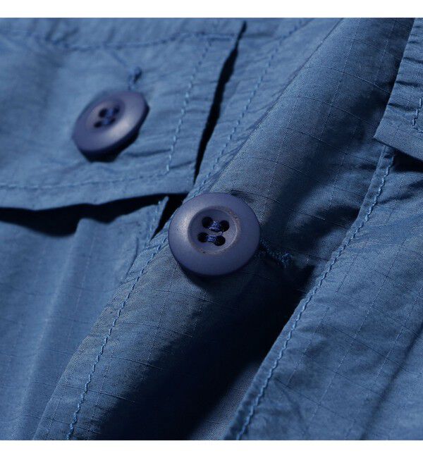 BEAMS PLUS「MIL SHT-JAC NYCO Rip stop Pigment Dye」|ブルゾン・スタジャン|