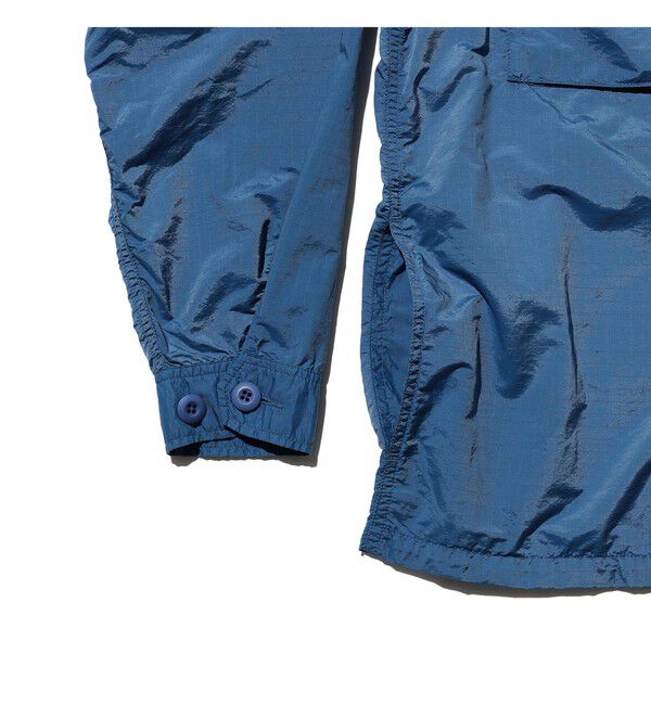 BEAMS PLUS「MIL SHT-JAC NYCO Rip stop Pigment Dye」|ブルゾン・スタジャン|
