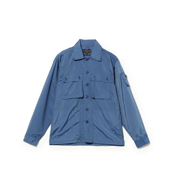 BEAMS PLUS「MIL SHT-JAC NYCO Rip stop Pigment Dye」|ブルゾン・スタジャン|