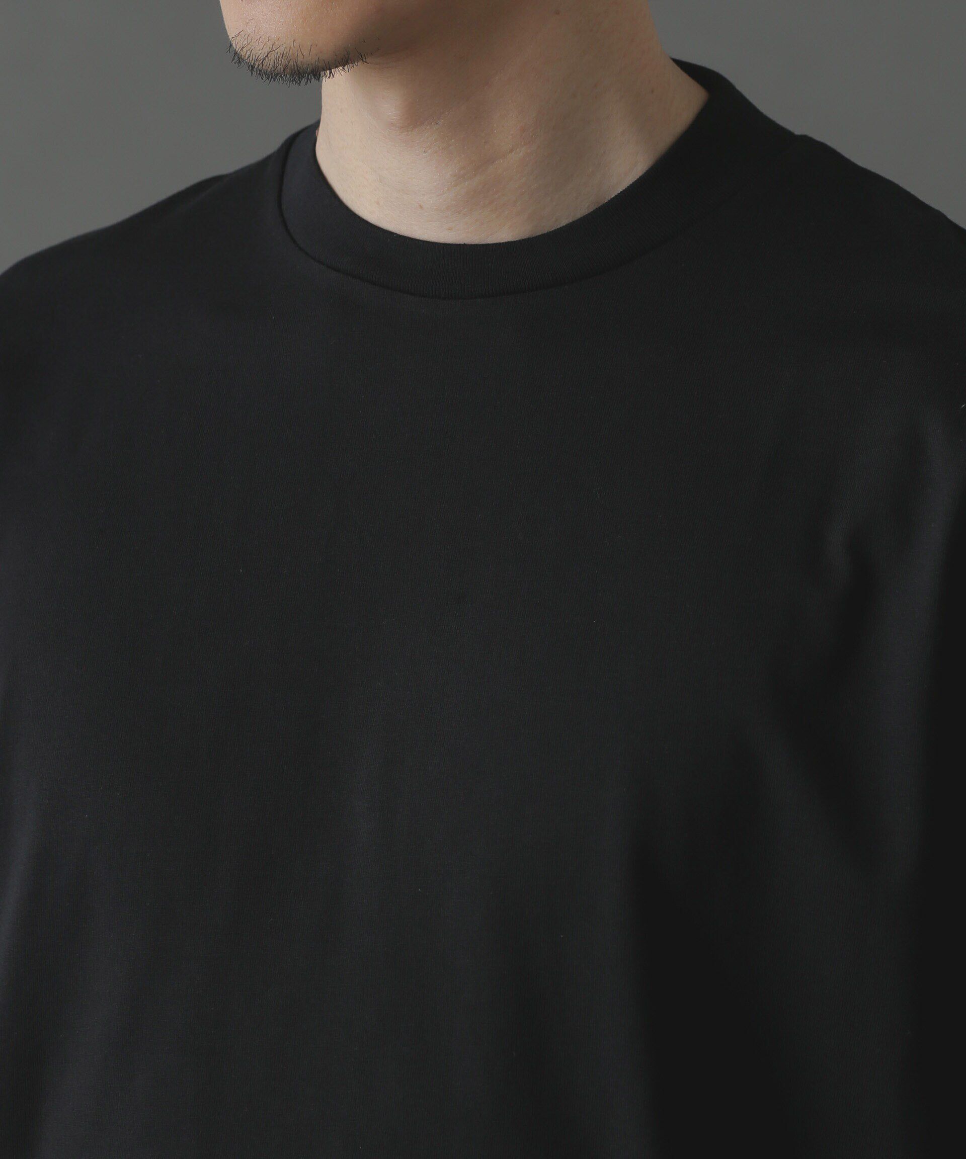 nano･universe「ジャケT(R) クルーネック 半袖」|Tシャツ・カットソー|