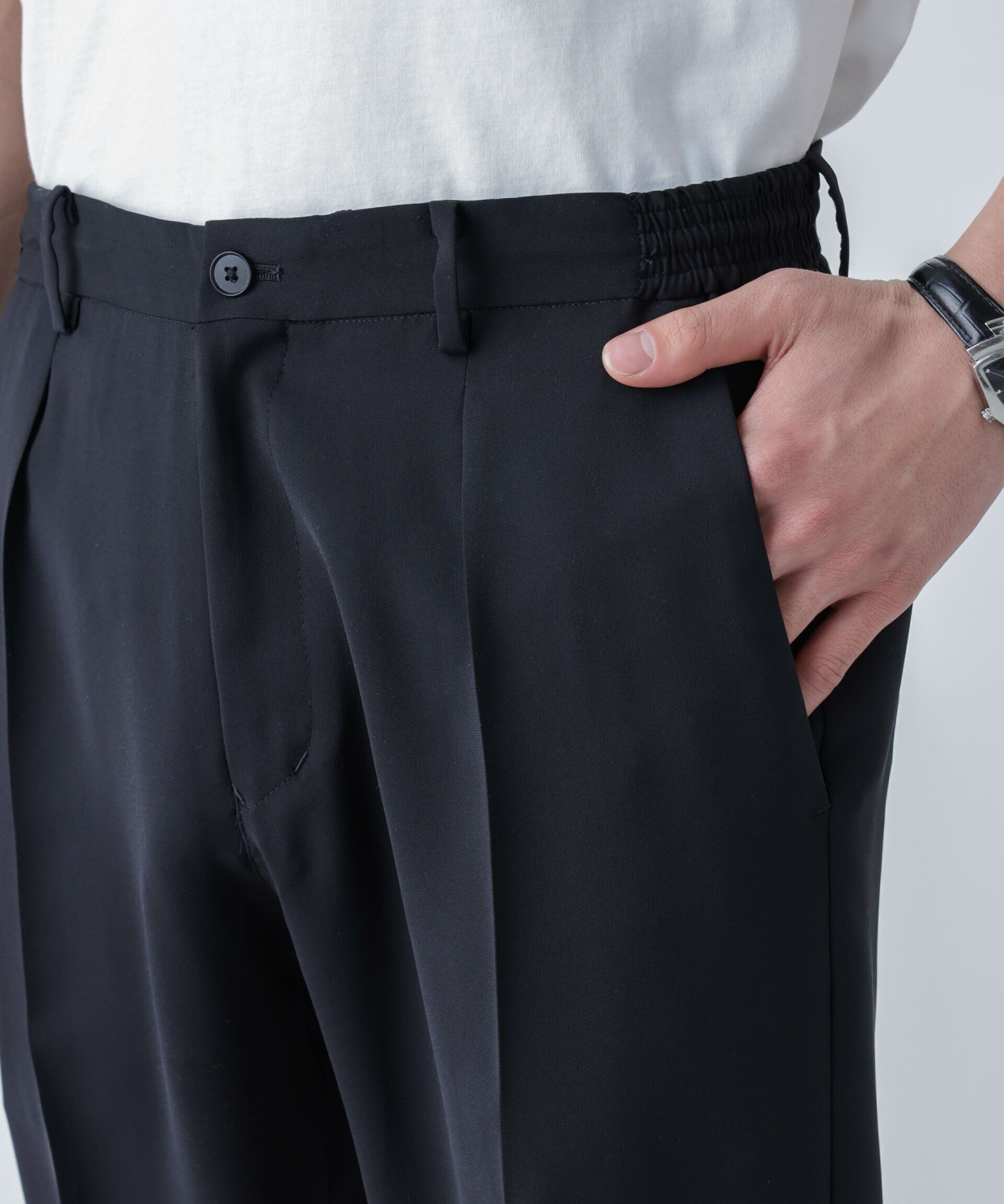 nano･universe「「Damerino」ライトウェイトストレッチセットアップ」|スーツ|