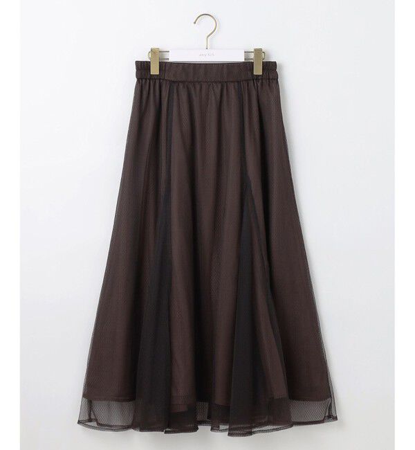 ANY SIS「【洗える】ラッセルチュールマチ スカート」|スカート|