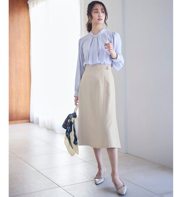 ANY SIS「【洗える】褒めらレディフレア スカート」|スカート|