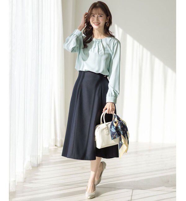 ANY SIS「【洗える】褒めらレディフレア スカート」|スカート|