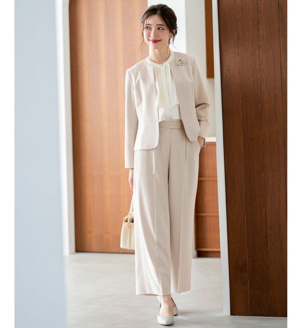 ANY SIS「【セットアップ対応】セレモニーダブルクロス ワイドパンツ」|その他|