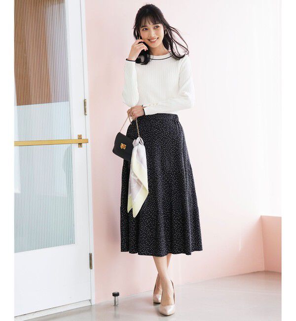 ANY SIS「プリーツ切替 スカート」|スカート|