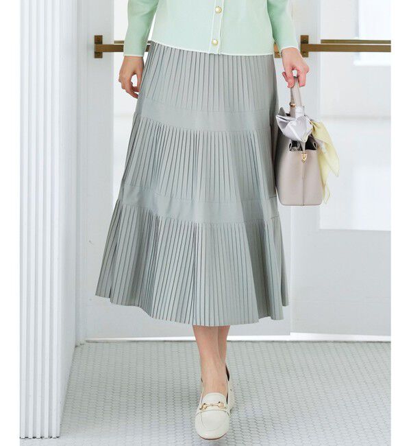 ANY SIS「プリーツ切替 スカート」|スカート|【WEB･一部店