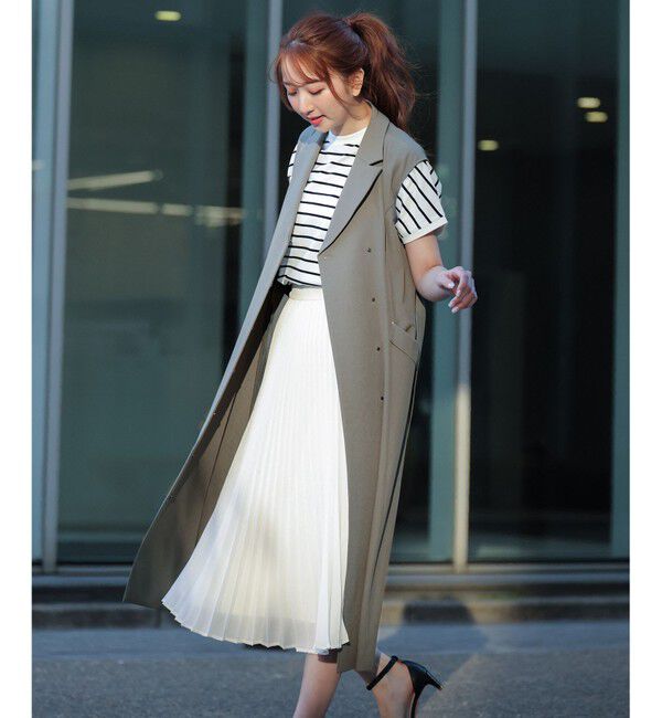 ANY SIS「エアリープリーツ スカート」|スカート|