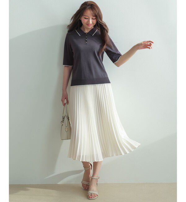 ANY SIS「エアリープリーツ スカート」|スカート|