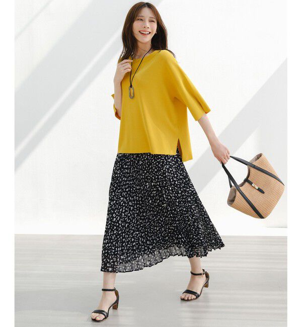 ANY SIS「エアリープリーツ スカート」|スカート|ﾌﾞﾗｯｸﾍ