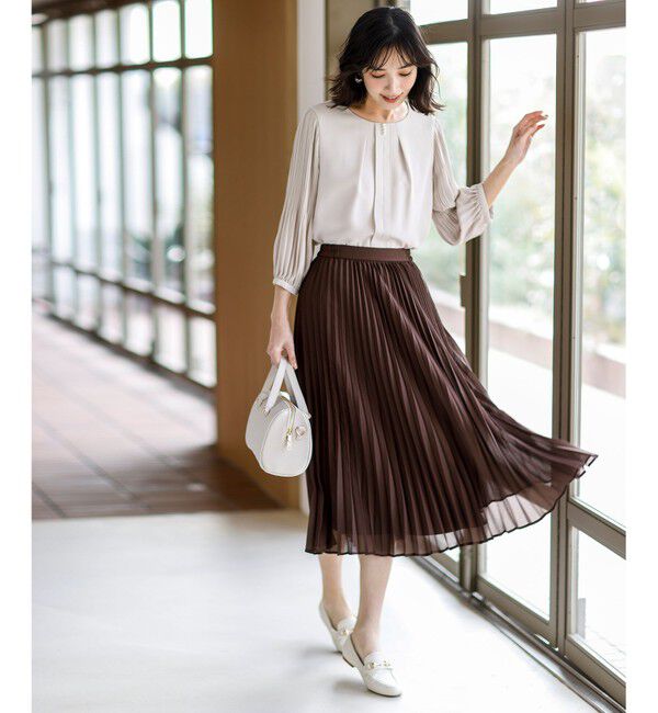 ANY SIS「エアリープリーツ スカート」|スカート|