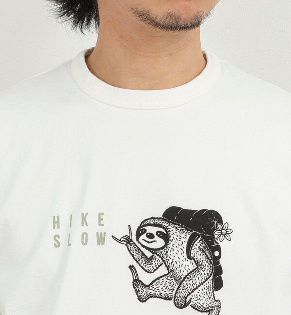 NOLLEY'S goodman「別注 ナマケモノ プリントTシャツ 26SS」|Tシャツ・カットソー|