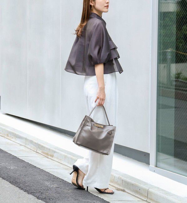 NOLLEY'S「ウォッシャブルラップ風ワイドパンツ」|その他|