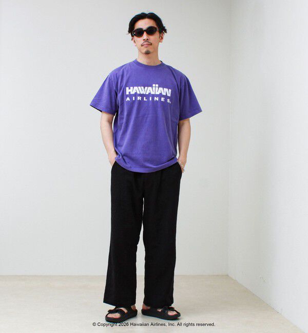 GLOSTER「【GOOD ROCK SPEED】HAWAIIAN AIRLINE ロゴTシャツ」|Tシャツ・カットソー|
