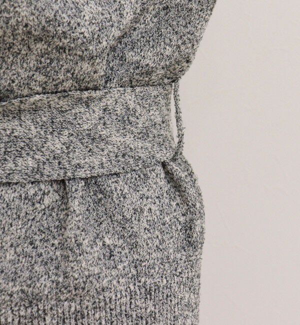 fredy emue「ベルト付きニットベスト」|ベスト・ジレ|