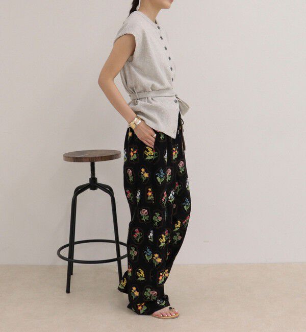 fredy emue「ベルト付きニットベスト」|ベスト・ジレ|