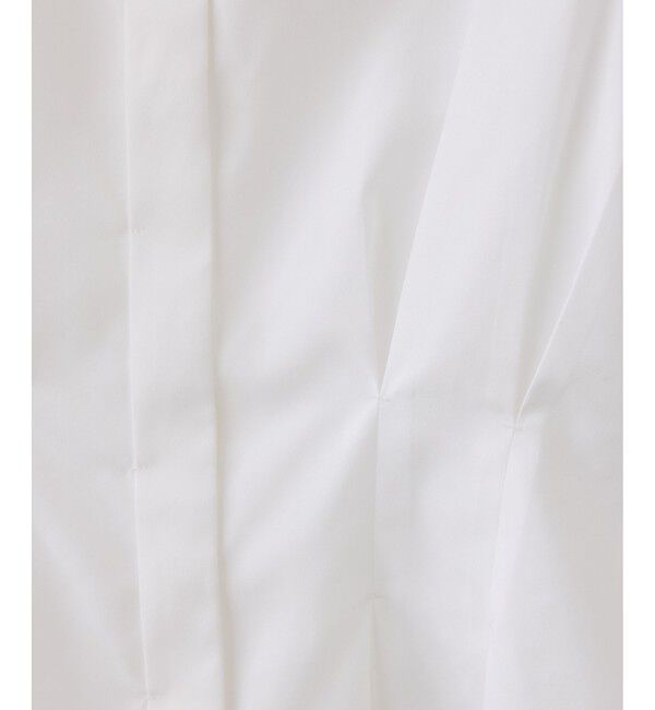 VIS「ウエストタックペプラム半袖シャツブラウス」|シャツ・ブラウス|