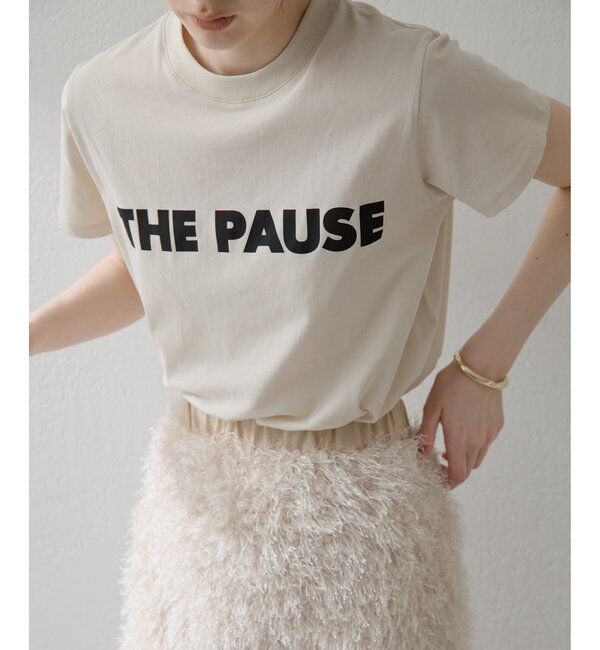 THE PAUSE「＜WEB限定カラーあり＞【THE PAUSE】THE PAUSE Tシャツ」|Tシャツ・カットソー|
