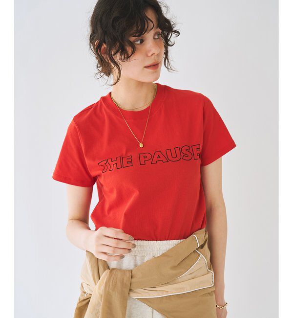 THE PAUSE「＜WEB限定カラーあり＞【THE PAUSE】THE PAUSE Tシャツ」|Tシャツ・カットソー|