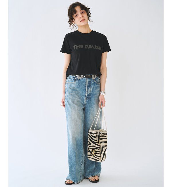 THE PAUSE「＜WEB限定カラーあり＞【THE PAUSE】THE PAUSE Tシャツ」|Tシャツ・カットソー|