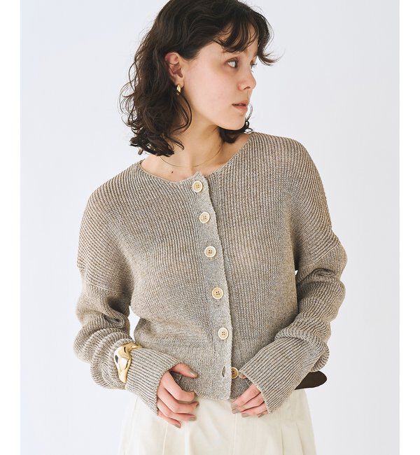  「ショートニットカーディガン」|ニット・セーター|