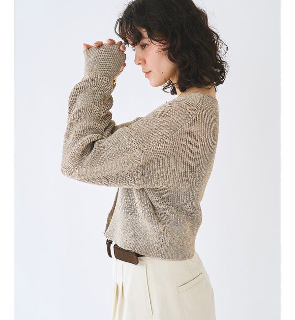  「ショートニットカーディガン」|ニット・セーター|