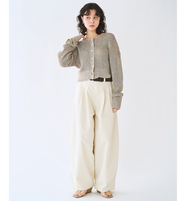  「ショートニットカーディガン」|ニット・セーター|