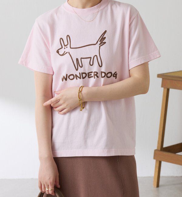  「【REGENCY WORKS/リージェンシー ワークス】ドッグプリントTシャツ」|Tシャツ・カットソー|