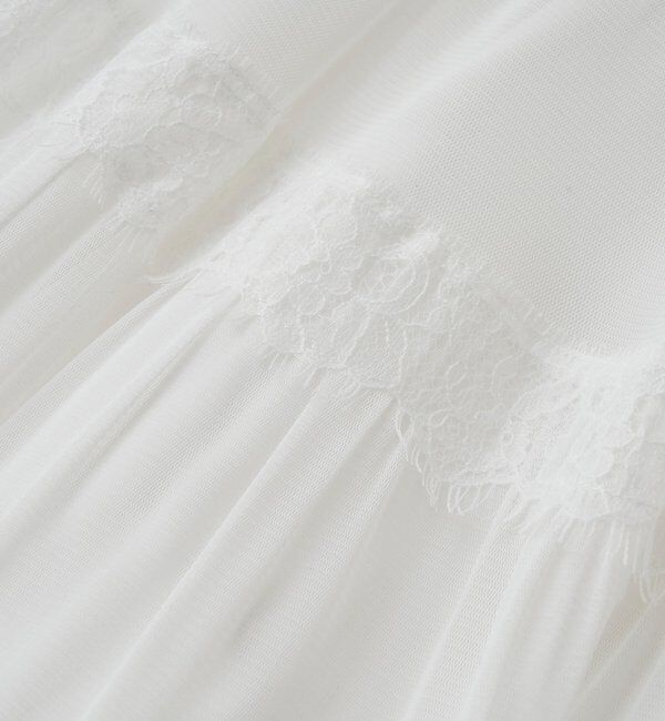  「予約【着映え】チュールティアードスカート」|スカート|