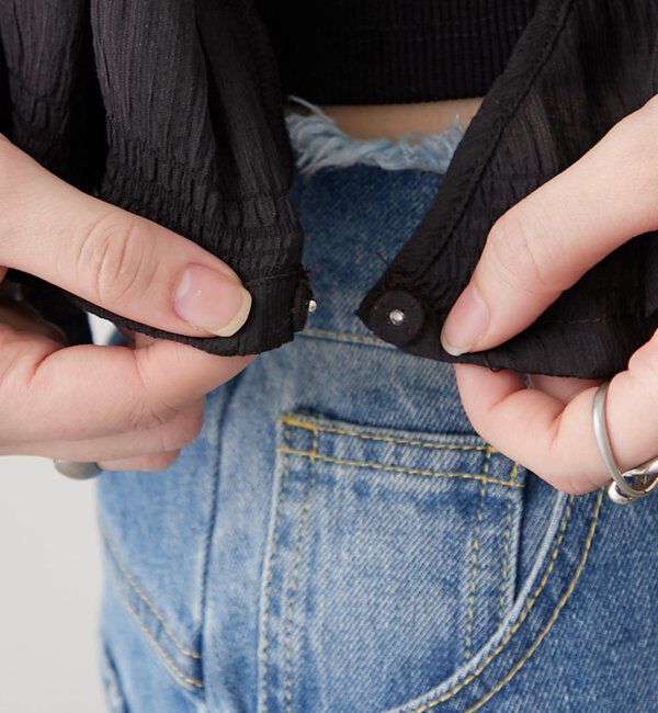  「フリルカシュクールブラウス」|シャツ・ブラウス|