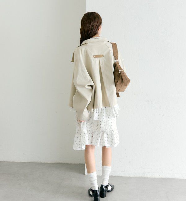  「ドットティアードミニワンピース」|ワンピース|