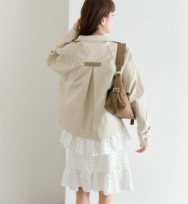  「ドットティアードミニワンピース」|ワンピース|