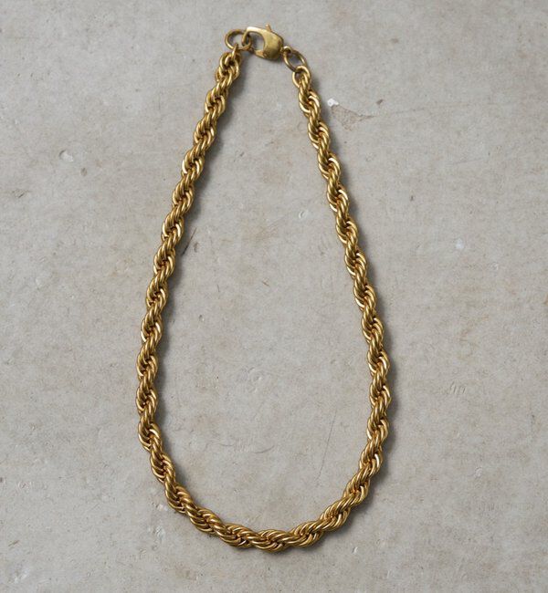  「【GALENA/ガレナ】ツイストネックレス」|ネックレス|ゴールド