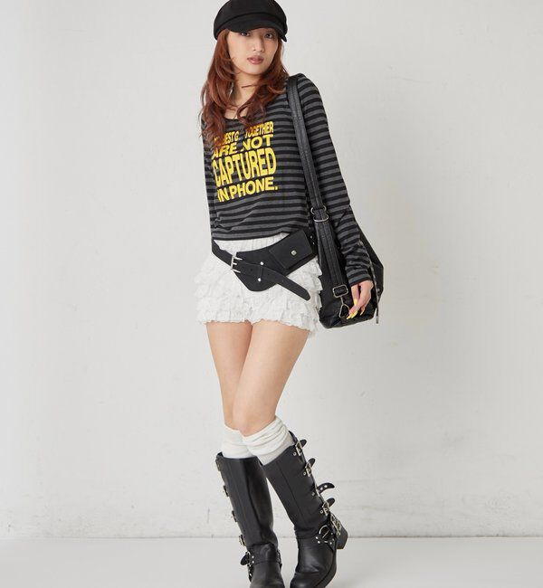  「メッセージドットリングヘンリートップス」|Tシャツ・カットソー|