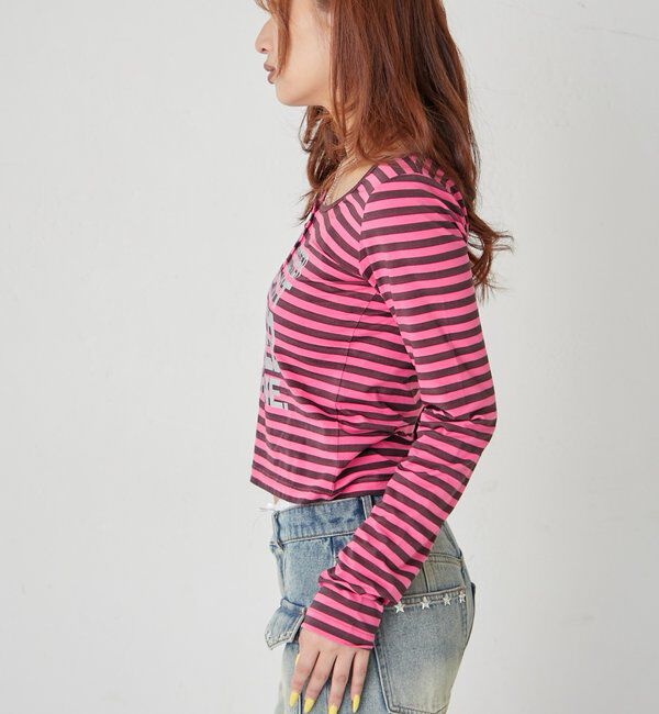  「メッセージドットリングヘンリートップス」|Tシャツ・カットソー|