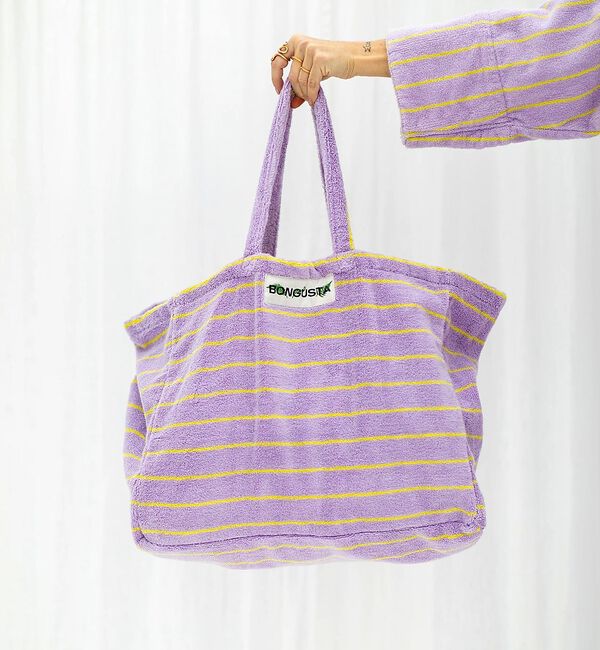 Rouge vif「【追加】【BONGUSTA/ボングスタ】NARAM WEEKEND BAG/ビッ」|トートバッグ|ライラック