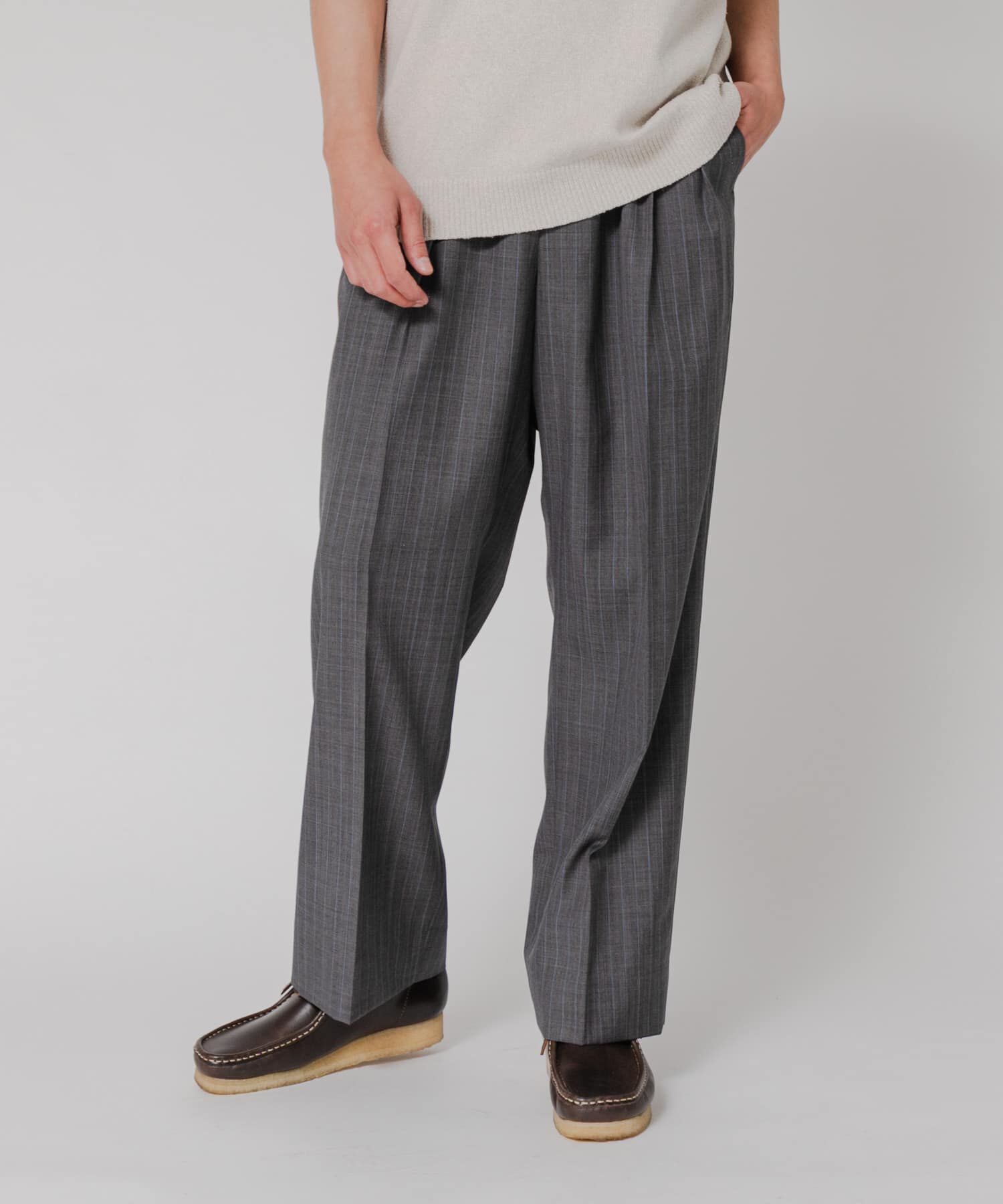 URBAN RESEARCH「HERRINGBONE ST TROUSER」|その他|チャコールグレー