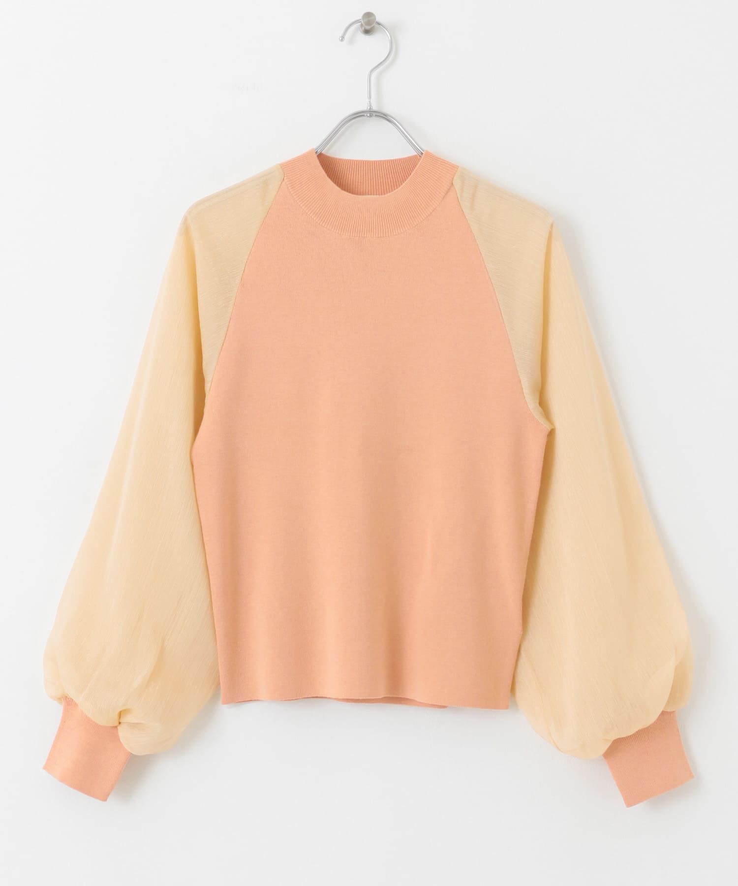 SENSE OF PLACE by URBAN RESEARCH「シアーボリュームスリーブセーター」|ニット・セーター|