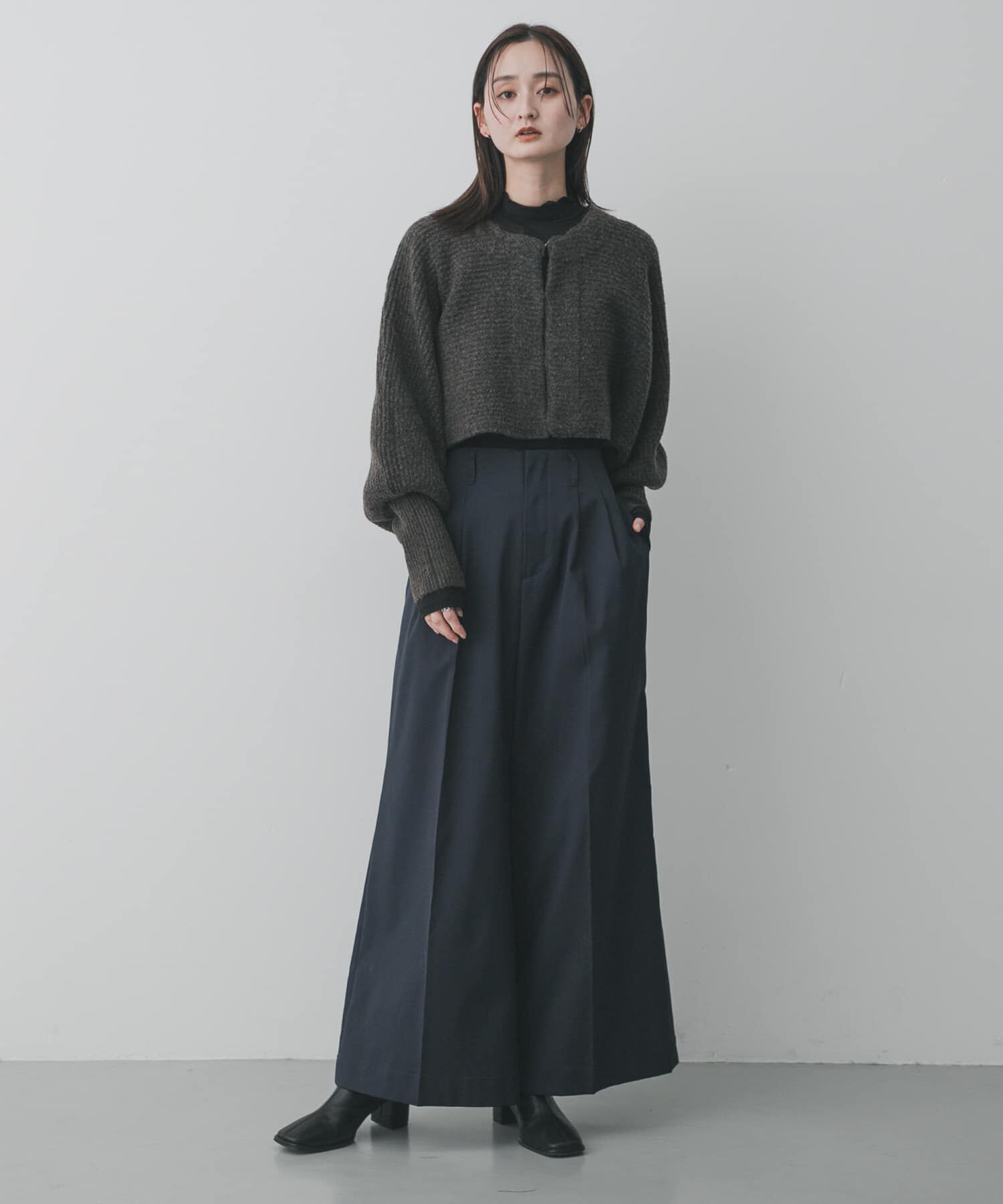 SENSE OF PLACE by URBAN RESEARCH「クロップドドルマンカーディガン」|ニット・セーター|