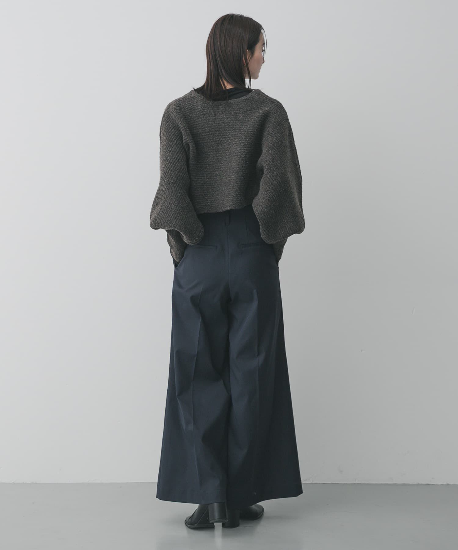 SENSE OF PLACE by URBAN RESEARCH「クロップドドルマンカーディガン」|ニット・セーター|