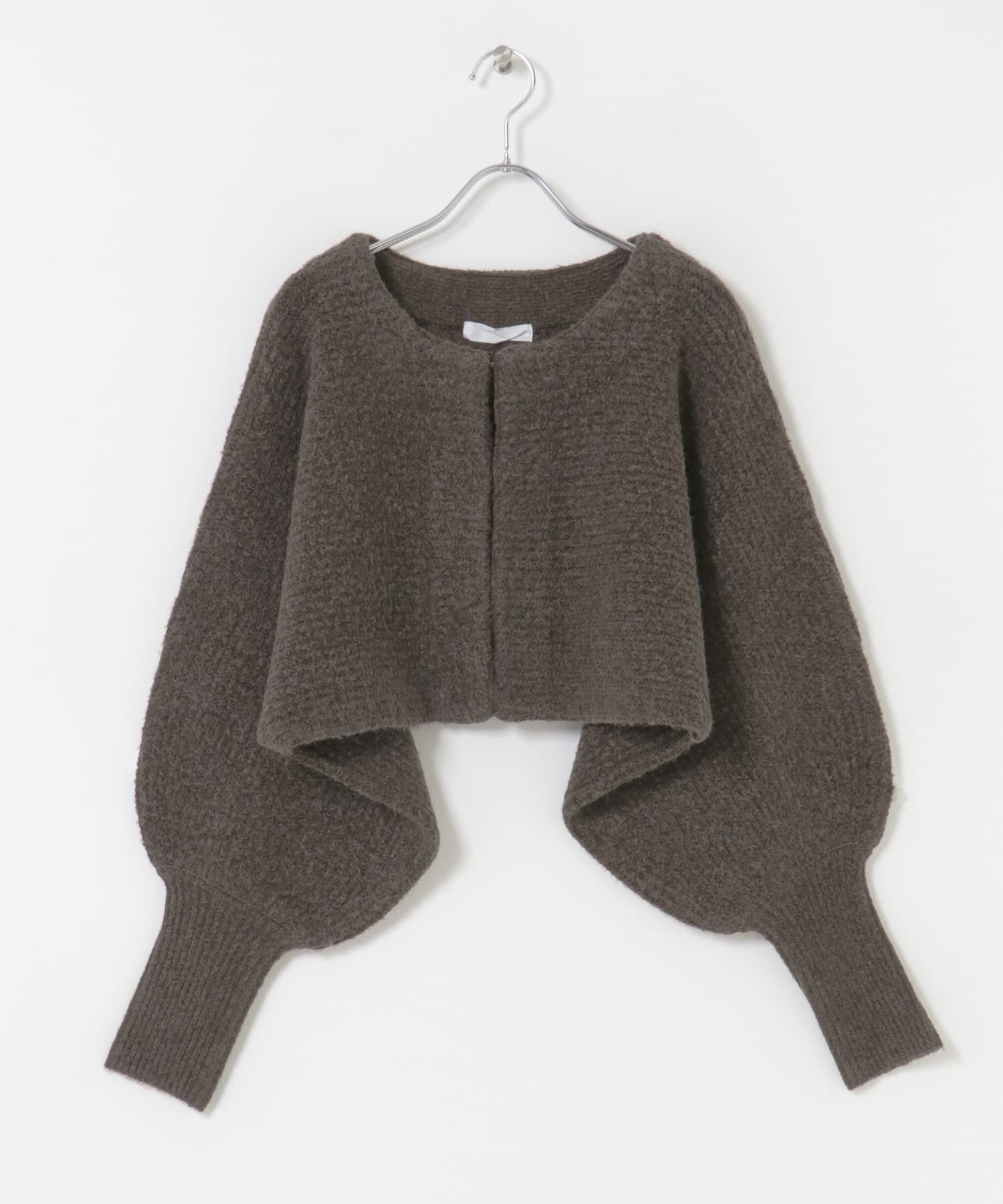 SENSE OF PLACE by URBAN RESEARCH「クロップドドルマンカーディガン」|ニット・セーター|