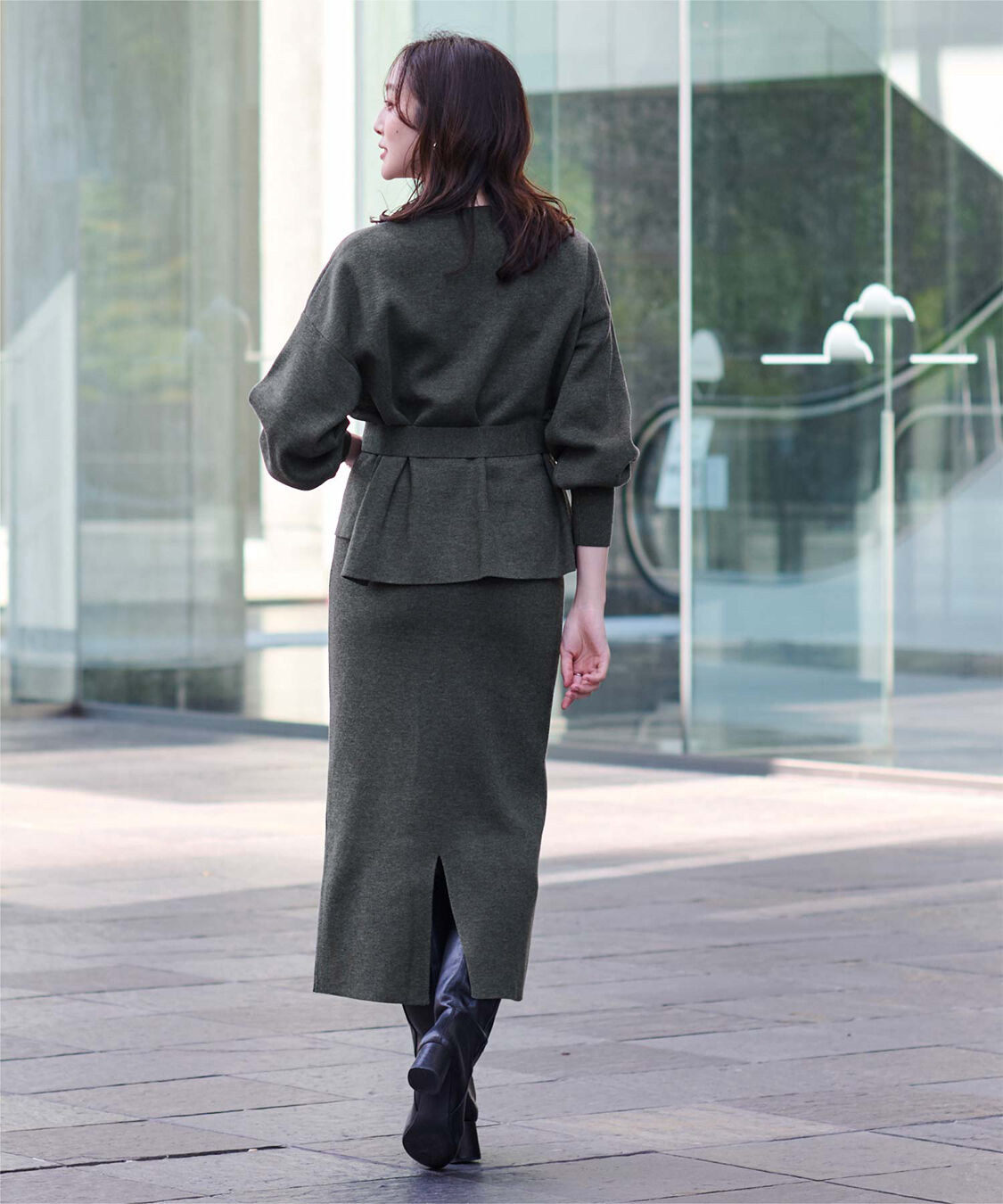 ur's「ミラノリブニットセットアップ」|ニット・セーター|