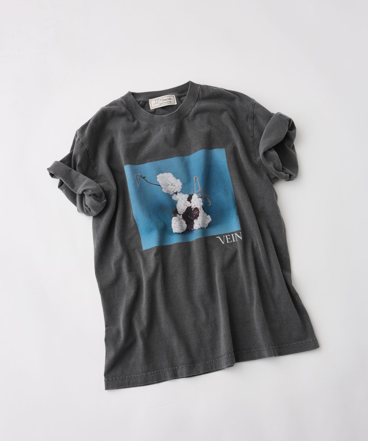  「【J.J. Mercer&times;VEIN&times;BABYLONE】FLOWER PHOTO T」|Tシャツ・カットソー|