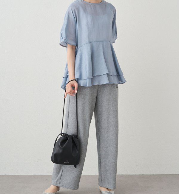  「【＠sein___000企画/リバイバル/新色】ラミー2枚重ねペプラムブラウス」|シャツ・ブラウス|