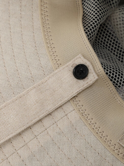 Samansa Mos2「【遮熱/消臭効果】リネン混ハット」|その他|