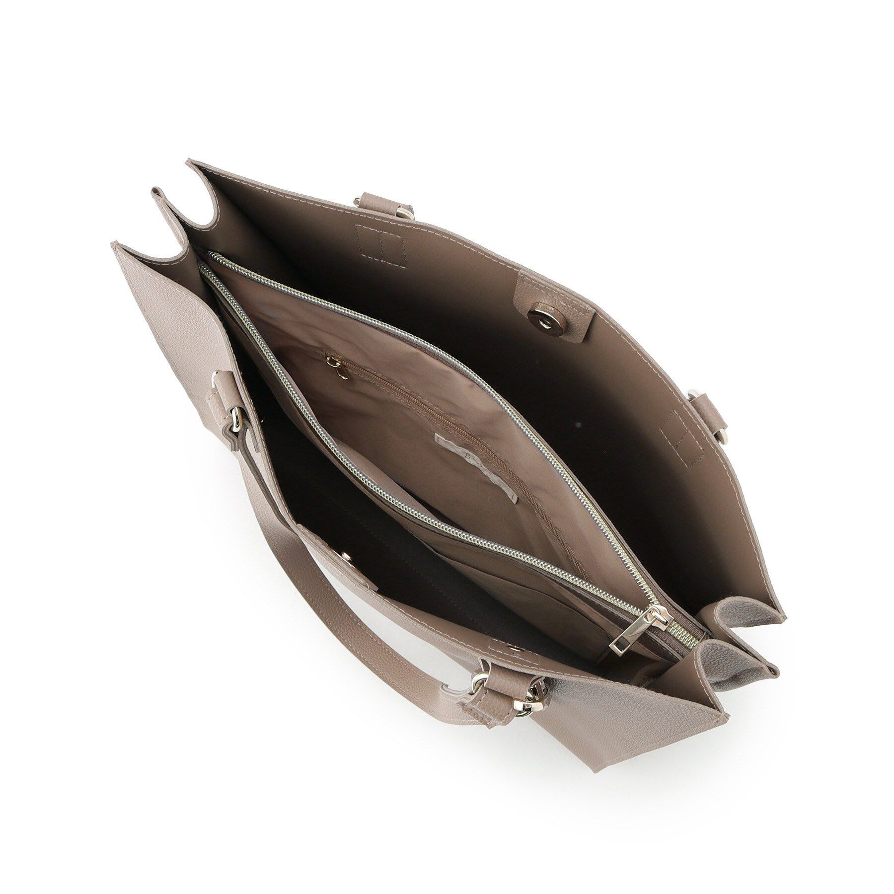 grove「【人間工学/A4】ダブルタッセル中仕切りトート」|トートバッグ|