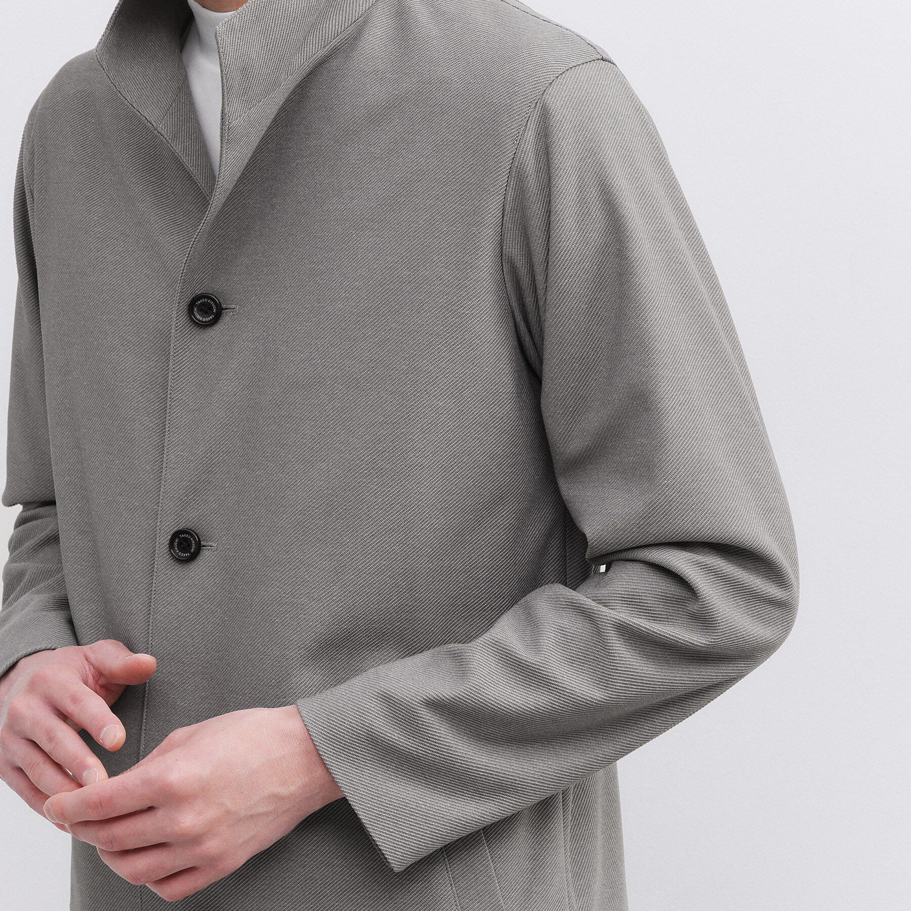 TAKEO KIKUCHI「ツイルジャージー イタリアンカラージャケット」|ブルゾン・スタジャン|