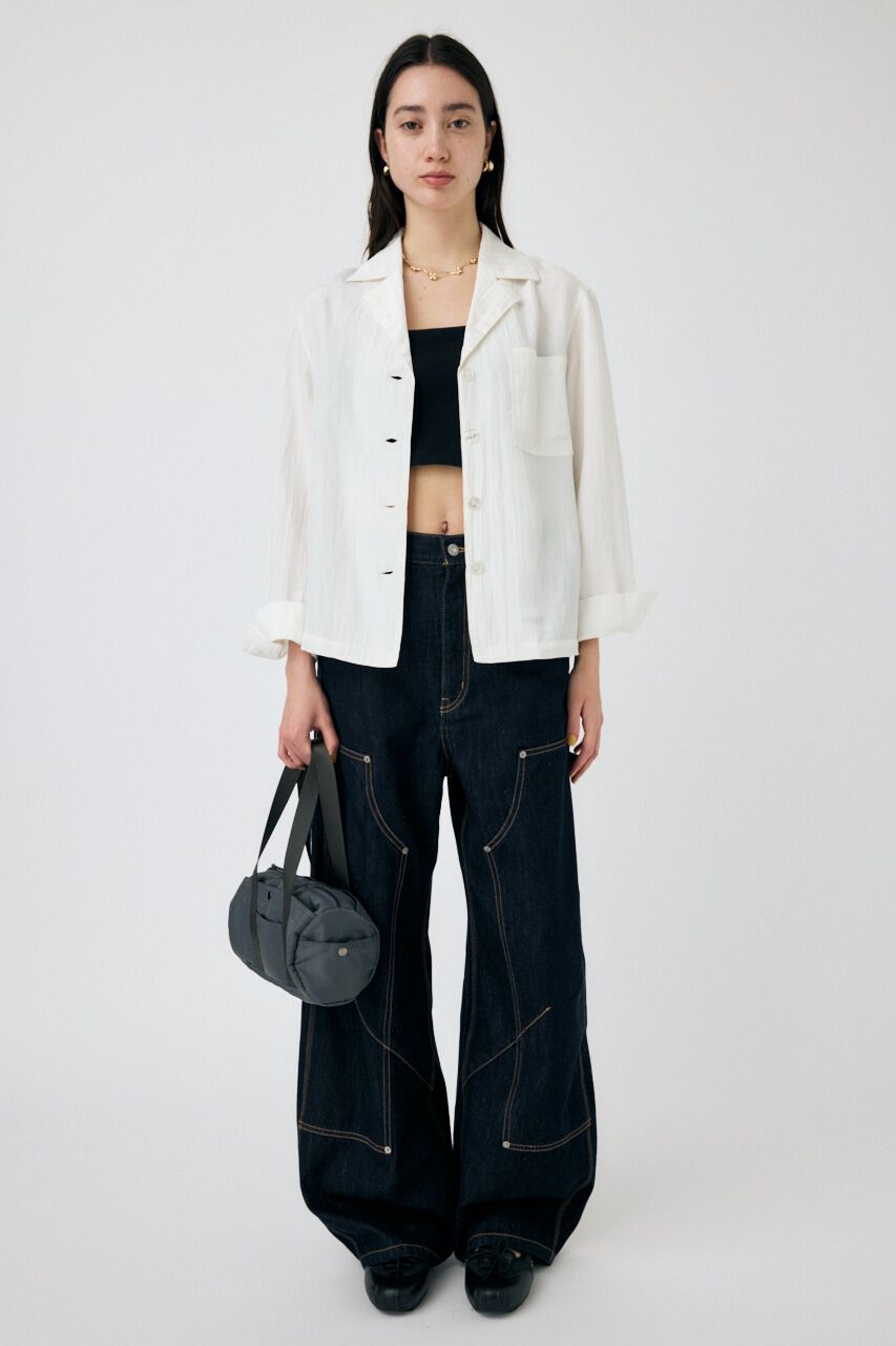 MOUSSY「SATIN シャツ」|シャツ・ブラウス|