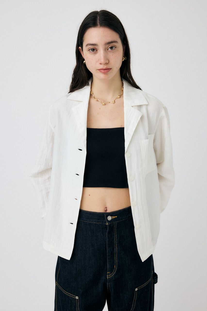 MOUSSY「SATIN シャツ」|シャツ・ブラウス|