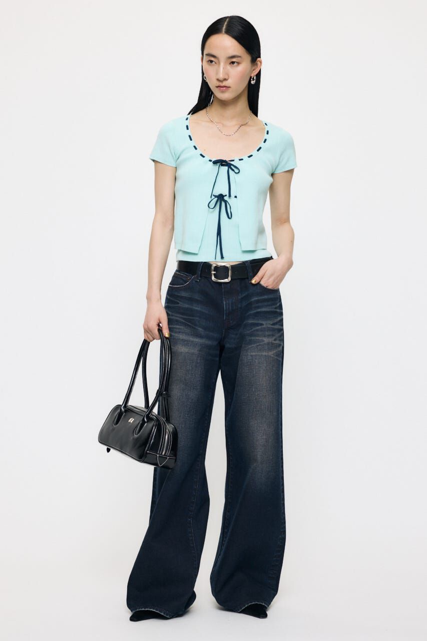 MOUSSY「STITCH DETAIL CD & キャミ」|ニット・セーター|